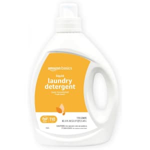 Amazon Basics 82.5-oz. Laundry Detergent: $6.60 via Sub & Save