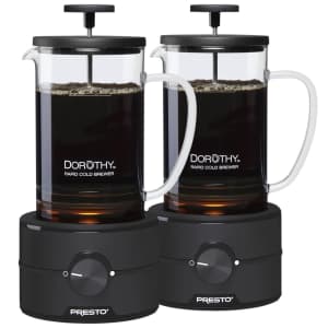 Presto Dorothy Rapid Cold Brewer 2-Pack: $12 Presto Dorothy Rapid Cold Brewer 2-Pack: $12