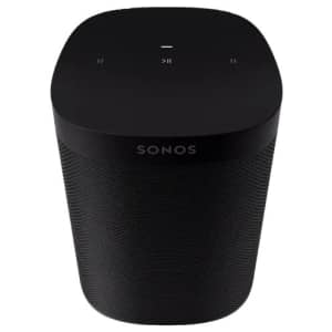 Certified Refurb Sonos One SL Smart Speaker: $100