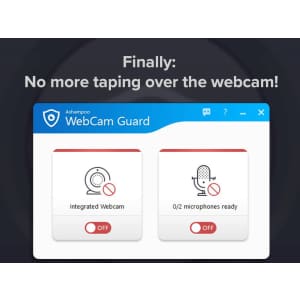 Ashampoo WebCam Guard for PC: Lifetime License for $9.99