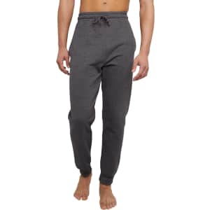Hanes Men's Fleece Jogger Sweatpants: $7.18