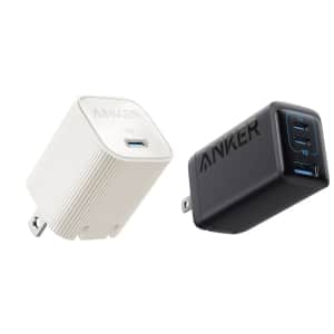 Anker PowerPort 65W GaN USB-C Wall Charger w/ Nano Charger: $25 Anker PowerPort 65W GaN USB-C Wall Charger w/ Nano Charger: $25