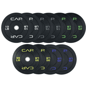 CAP Fitness CAP 260-lb. Bumper Plate Bundle: $182 CAP Fitness CAP 260-lb. Bumper Plate Bundle: $182