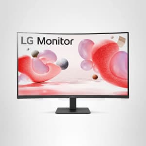 LG 32" 1080p FreeSync Curved Monitor: $150 w/ Prime
