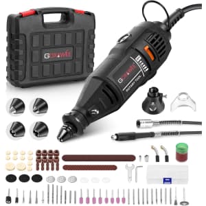 Goxawee 140-Piece Rotary Tool Kit: $25.99