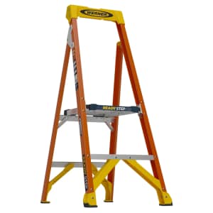 Werner Ready Step 4ft Fiberglass Step Ladder: $79