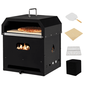 Costway 4-in-1 Outdoor Pizza Oven: $86