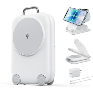 PaktVault 3-in-1 MagSafe Wireless Charger for Apple: $19.19