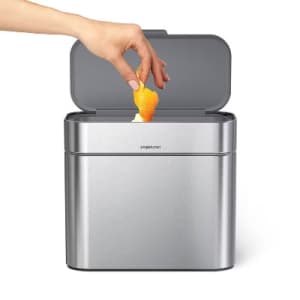 Open-Box Simplehuman Compost Caddy: $27.29