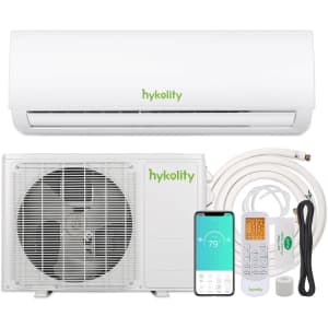 Hykolity 9,000-BTU Smart Mini Split Air Conditioner / Heater: $450
