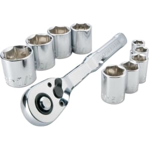 Craftsman 10-Piece Low Profile Ratchet Set: $13.19