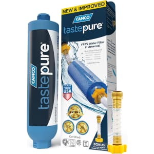 Camco Tastepure RV Water Filter: $14 via Sub & Save