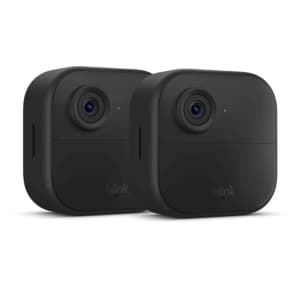 Like-New Blink Outdoor 4 2-Camera System with Sync Module 2: $63