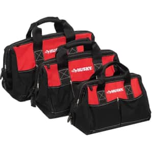 Husky 3 Tool Bag Combo Kit: $30 Husky 3 Tool Bag Combo Kit: $30