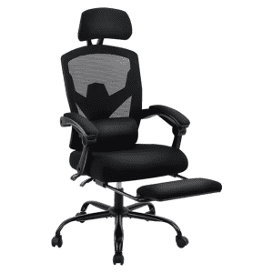 Reclining High Back Mesh Chair: $50