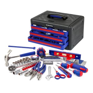 WorkPro 125-Piece Auto Repair Tool Set: $35