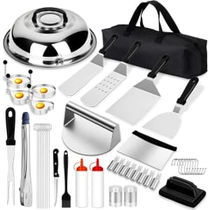 45 Pcs Griddle Accessories Kit for Outdoor Barbecue: $17.99