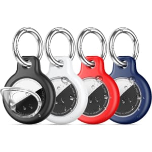 Waterproof Air Tag Keychain 4-Pack: $3.98