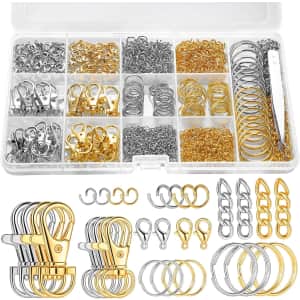 1,130-Piece Keychain Making Kit: $8.09 1,130-Piece Keychain Making Kit: $8.09