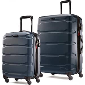 Samsonite Omni 2-Piece Hardside Expandable Luggage Nested Spinner Set: $179