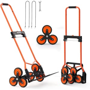 Vevor Stair-Climbing Folding Hand Truck: $44.97