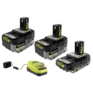 Ryobi 18V ONE+ 3-Battery Starter Pack: $159 w/ free tool worth up to $199 Ryobi 18V ONE+ 3-Battery Starter Pack: $159 w/ free tool worth up to $199