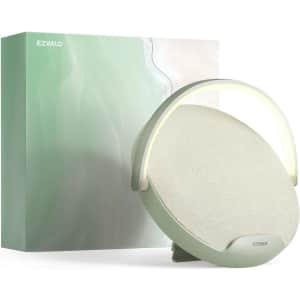 Ezvalo 4-in-1 Dimmable Bedside Lamp w/ Wireless Charger & Bluetooth: $34.99