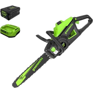 Greenworks 60V 16" Brushless Cordless Chainsaw: $150