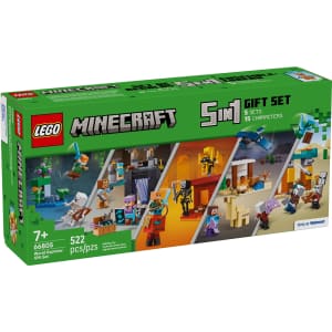 LEGO Minecraft 5-in-1 Gift Set: $45 w/ $9 in Walmart Cash LEGO Minecraft 5-in-1 Gift Set: $45 w/ $9 in Walmart Cash