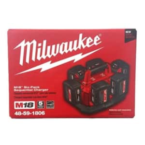 Milwaukee M18 Six Pack Sequential Charger: $95