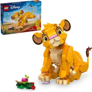 LEGO Disney Simba Cub Building Toy: $13.99 LEGO Disney Simba Cub Building Toy: $13.99