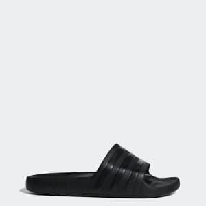 adidas Men's Adilette Aqua Slides (sizes 7, 11-13): $5.50