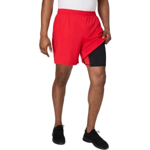 Hanes Men's Moves 2-in-1 Gym Shorts: $6.81