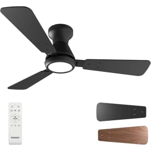 Ensenior 42" Ceiling Fan w/ Lights and Remote: $38.99 Ensenior 42" Ceiling Fan w/ Lights and Remote: $38.99