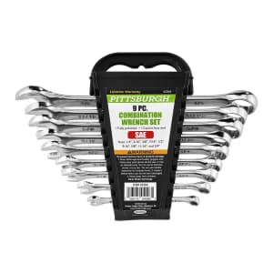 Pittsburgh 9-Piece SAE or Metric Wrench Set: $7.99 Pittsburgh 9-Piece SAE or Metric Wrench Set: $7.99
