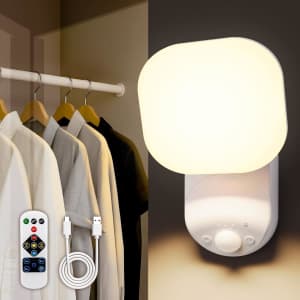 Rechargeable Motion Sensor LED Closet Light: $11.99 Rechargeable Motion Sensor LED Closet Light: $11.99