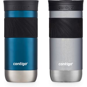 Contigo Byron 2.0 Snapseal Insulated Stainless Steel Travel Mug 2-Pack: $21 Contigo Byron 2.0 Snapseal Insulated Stainless Steel Travel Mug 2-Pack: $21
