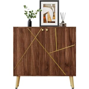 Vrullu Free Standing Buffet & Storage Cabinet: $49.99