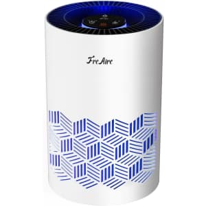 FreAire HEPA Air Purifier with RGB Lights: $19.40