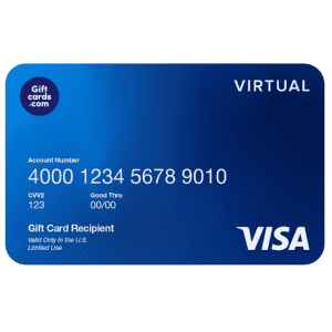 $5 Giftcards.com eGift Card: Free w/ $50 Visa Virtual Gift Card Purchase $5 Giftcards.com eGift Card: Free w/ $50 Visa Virtual Gift Card Purchase