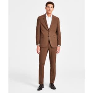 Kenneth Cole Reaction Men's Techni-Cole Slim-Fit Stretch Suit: $80