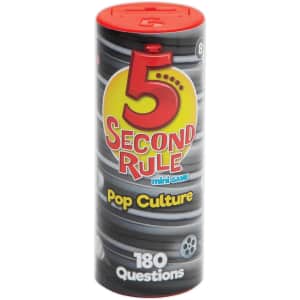 5 Second Rule Pop Culture Mini Game: $4.68