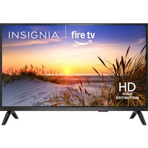 Insignia F20 Series NS-24F201NA26 24" 720p LED HD Smart Fire TV: $50 Insignia F20 Series NS-24F201NA26 24" 720p LED HD Smart Fire TV: $50