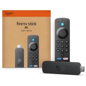 Amazon Fire TV Stick 4K Max (2023): $30 Amazon Fire TV Stick 4K Max (2023): $30