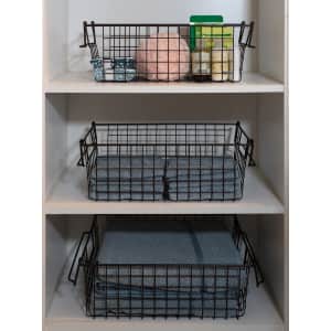 Home-Complete Stackable / Nesting Bins 3-Pack: $13.96 Home-Complete Stackable / Nesting Bins 3-Pack: $13.96