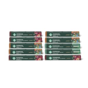 Starbucks by Nespresso Espresso Italian Style Roast 100-Pack: $55 Starbucks by Nespresso Espresso Italian Style Roast 100-Pack: $55