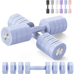 Merach Adjustable Dumbbell Set 2-Pack: $20 w/ Prime