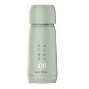 300W Mini Electric Stainless Steel Thermos Cup: $11