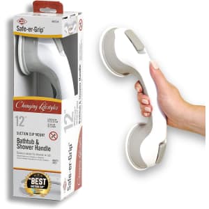 Safe-er-Grip 12" Suction Cup Grab Assist Bar: $9.35