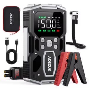 5,000A 26,800mAh Car Jump Starter: $41 5,000A 26,800mAh Car Jump Starter: $41